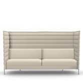 Alcove Three Seater Acoustic Privacy Lounge High Back Fabric Sofa Booth - Gavisco Office Furniture